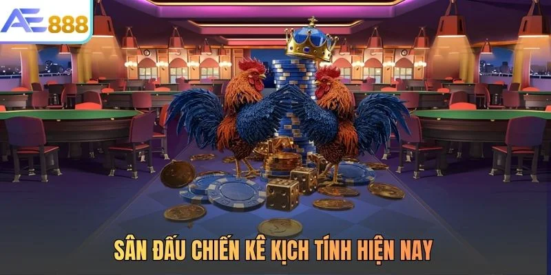 Sân đấu chiến kê kịch tính hiện nay